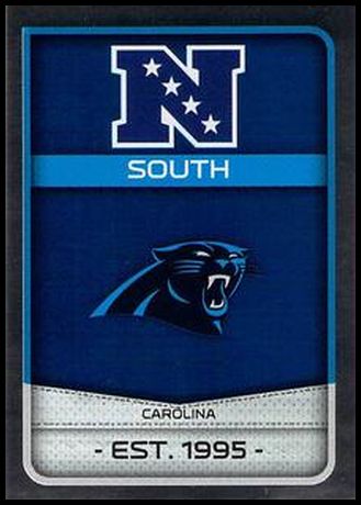 378 Carolina Panthers Logo FOIL